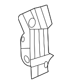 94523101 - : Front Driver Side Lower Tie Bar Extension for GM Image