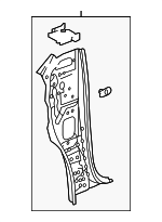 42788468 - Body: Rear Panel for Chevrolet: Bolt EUV Image