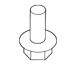 155301231 - : Quarter Panel Splash Shield Clip for Nissan: Murano Image