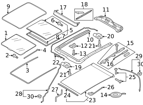 Sunroof for 1988 Porsche 924 #1