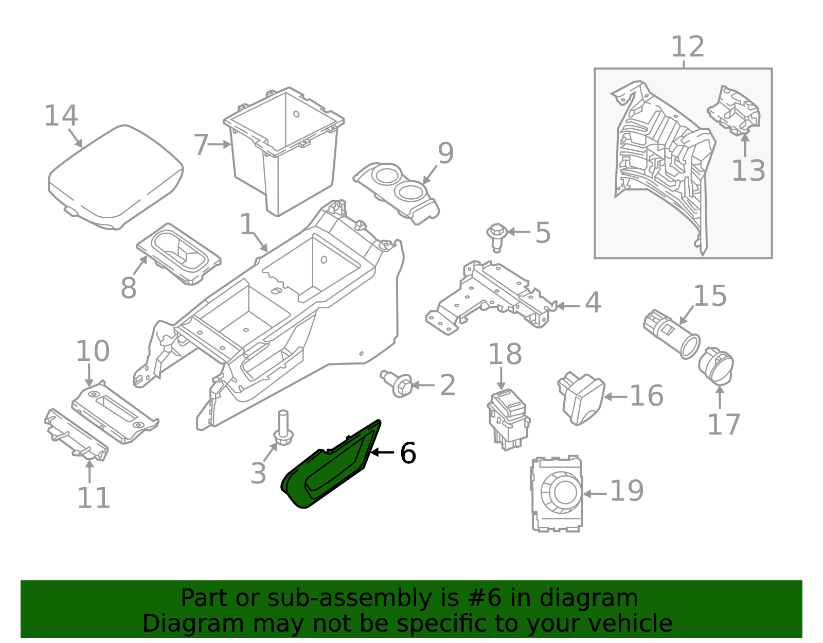 Console Trim Panel - Refresh Your Cabin's Factory Look | AutoNation Parts
