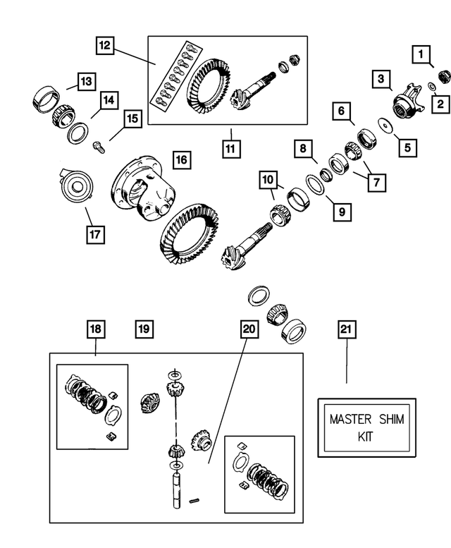 5072265AB - Rear Axle: Drive Pinion Seal for Mopar Image