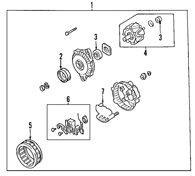 31127RSH004 - : Rectifier for Honda Image