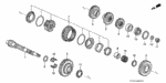 23521P21315 - Transmission - Manual: SLEEVE SET, SYNCHRONIZER (1-2) for Acura Image
