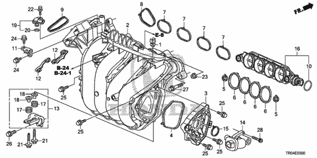 Intake Manifold (1.8L) for 2012 Honda Civic #0