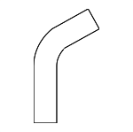 254513M100 - Cooling System: Overflow Hose for Kia Image
