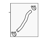 254153T000 - : Upper Hose for Kia Image