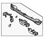 92409AA220 - : 2021-2024 Hyundai - Backup Lamp Assembly for Hyundai: Elantra, Elantra N Image