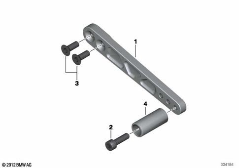 Brake Pedal, Connection Linkage for 2014 BMW-Motorrad HP4 #1