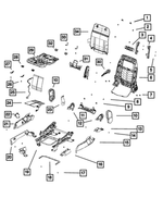 5175690AA - Interior Trim: Attaching Clip for Dodge: Nitro | Jeep: Compass, Liberty, Patriot Image