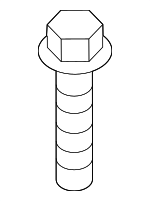 90167TBAA00 - Engine: Trans Mount Bolt for Honda: Accord, Civic, Clarity, CR-V, HR-V, Insight Image