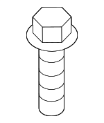 90162T0AA00 - Engine: Front Mount Bolt for Honda: Accord, Civic, Clarity, CR-V, Insight Image