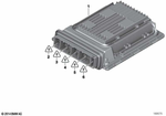 12148610680 - Engine Electrical System: Basic Cotrol Unit Dme for BMW Image