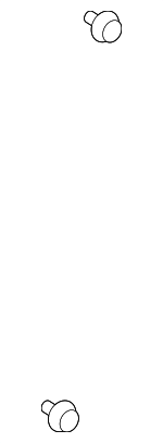 KD5151W24 - Body: Lower Molding Fastener for Mazda: 3, CX-3, CX-5, CX-9 Image