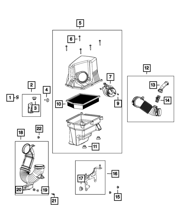 4596357AA - Fuel: Push Pin for Mopar Image image