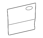 5E6Z7820201AA - Body: Outer Panel for Mercury: Mariner Image