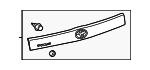 7680147070A1 - Body: Lift Gate Trim for Toyota: Prius, Prius Plug-In Image
