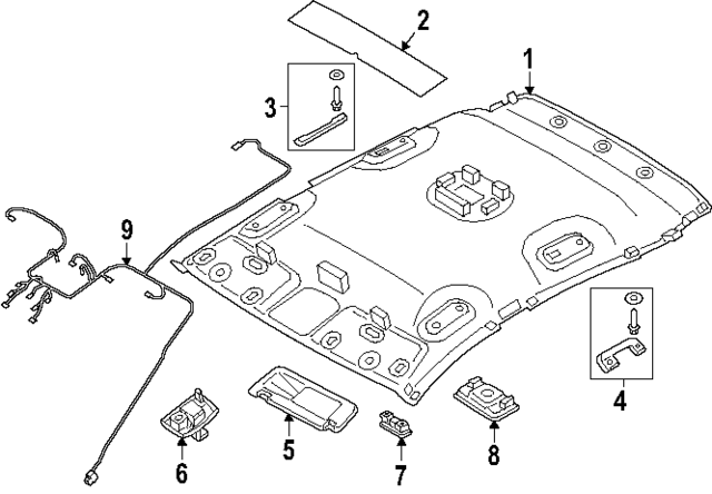 91800BF100 - : Wire Harness for Hyundai Image