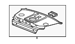 66500TL2A41ZZ - Body: Package Tray for Acura Image