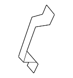 LB5Z78312A49A - : Bracket - Driver's Side (LH) for Ford: Explorer, Police Interceptor Utility Image