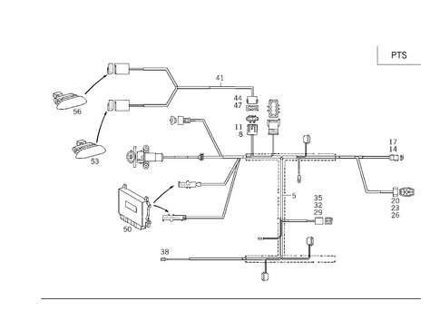 Parktronic System (Pts) for 1994 Mercedes-Benz C220 #0