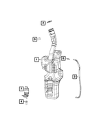 68104702AA - Electrical: Foam Spacer for Mopar Image