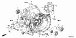21103RPF000 - Transmission - Manual: PLATE C, OIL GUIDE for Honda Image
