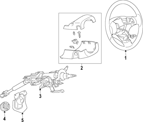Steering Column for 2012 Mazda 6 #0