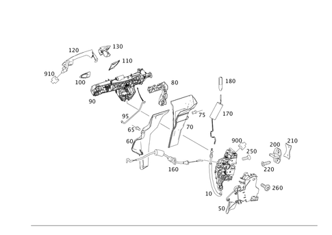 Locking System for 2014 Mercedes-Benz E63 AMG #0