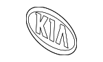 863531F500 - Body: Emblem for Kia: Sorento, Soul, Sportage Image