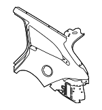 T2H30249 - : Quarter Panel for Jaguar: XF Image