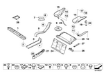 51717115696 - : Hose, Rear Ventilation for BMW Image