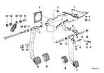 35111152480 - Pedals: Supporting Bracket for BMW Image