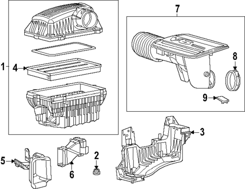 Air Intake for 2025 Ram 1500 #0