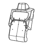 68299865AB - Body: Seat Back Pad for Mopar Image
