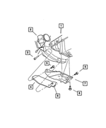 6101962 - Automatic Transaxle 4 Speed: Hex Flange Head Bolt for Mopar Image