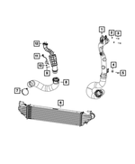6107085AA - Cooling: Hex Nut for Mopar Image