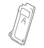 30767573 - Body: Seat Back Frame for Volvo: V60, V60 Cross Country, V70, XC60, XC70 Image