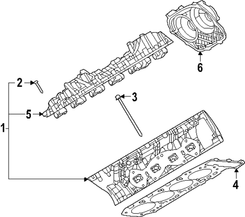 Valve & Timing Covers for 2025 Audi SQ7 #0