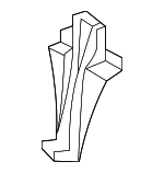 1706203814 - Body: Support Brace for Mercedes-Benz Image