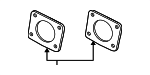 MB928711 - Body: Power Booster Gasket for Mitsubishi Image