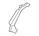 2226464200 - Body: Seat Support Upper Bracket for Mercedes-Benz Image