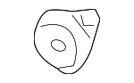 1K585343771N - Body: Quarter Panel Trim Cap for Volkswagen Image