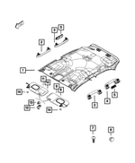 6QK48MS7AA - Interior Trim: Grab Handle for Mopar Image