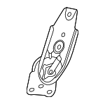 7251008030 - Body: Seat Hinge for Toyota: Sienna Image