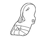 7184308070C0 - Body: Inner Cover for Toyota: Sienna Image