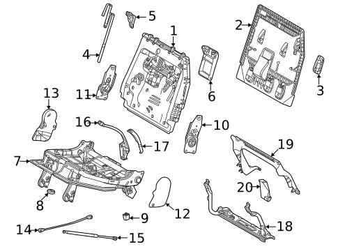 Third Row Seats for 2022 Toyota Sienna #1