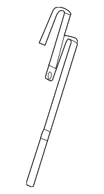 7250708050B6 - : Seat Back Recliner Adjustment Handle for Toyota Image