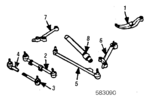 8900048 - : Tie Rod End for Mercedes-Benz Image