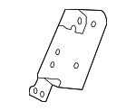 86264FJ000 - Body: Radio Bracket for Subaru: Crosstrek, Forester, Impreza, WRX, WRX STI, XV Crosstrek Image